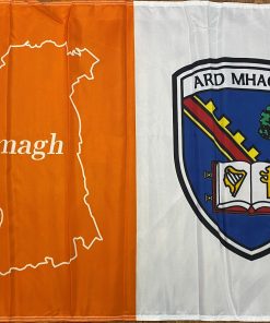 Armagh GAA Flag 3ft x 2ft with stick