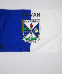 Cavan GAA Flag 12"x18" with stick