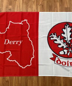 Derry GAA Flag (map) 5ft x 3ft