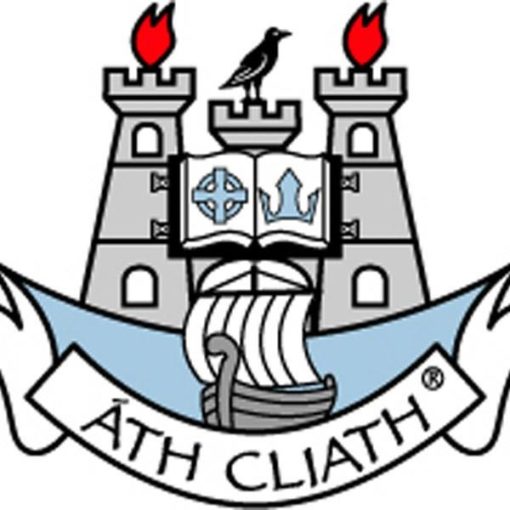 Dublin GAA Flag 3ft x 2ft with stick - Image 2