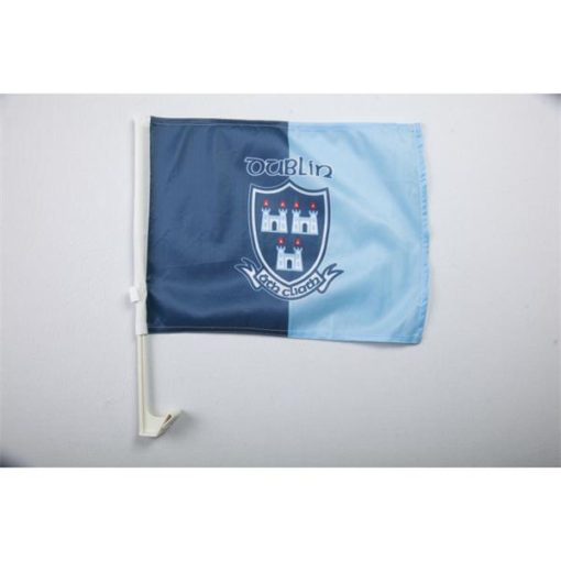 Dublin GAA Car Flag