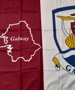 Galway GAA Flag 5ft x 3ft (MAP)