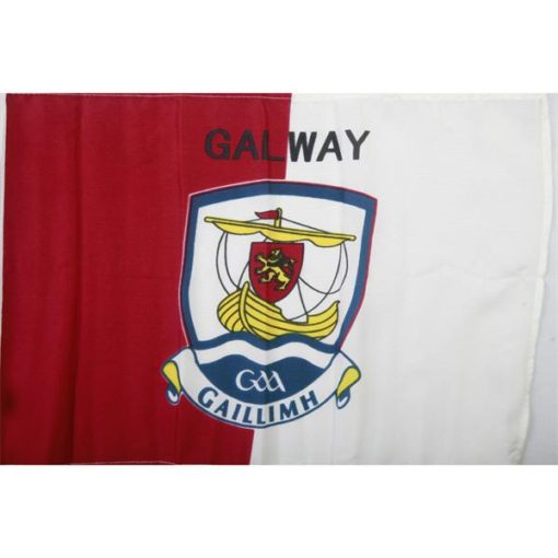 Galway GAA Flag 18"x24" with stick