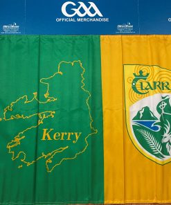 Kerry GAA Flag (Map) 3ft x 2ft with stick