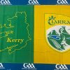 Kerry GAA Flag (Map) 5ft x 3ft