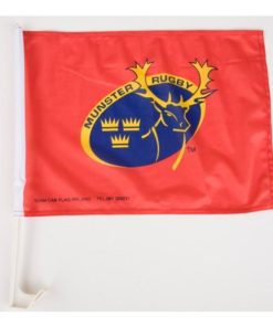 Munster Rugby Car Flag