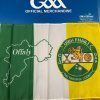 Offaly GAA Flag (Map) 12"x18" with stick