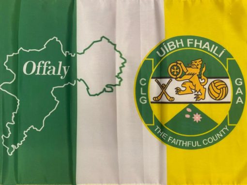 Details about   Offaly GAA Official 5 x 3 FT Flag Crested Irish Gaelic Football Hurling 