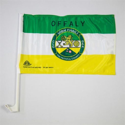 Offaly GAA Car Flag (Map)