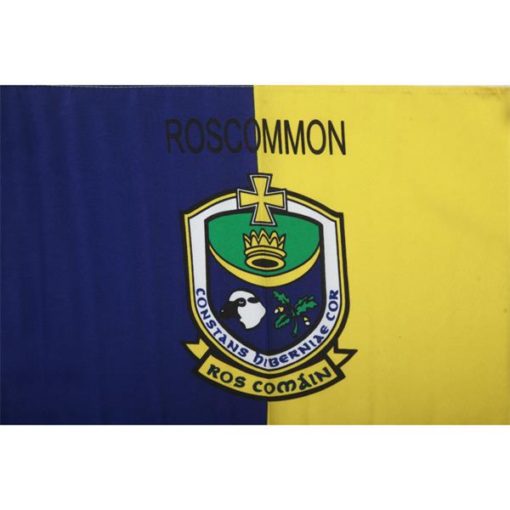 Roscommon GAA Flag 12"x18" with stick