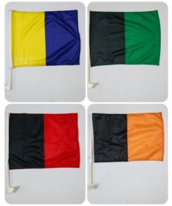 Plain Supporters Car Flag