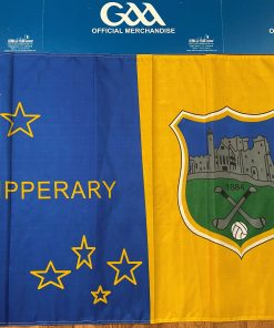 Tipperary GAA Flag (Stars) 3ft x 2ft with stick