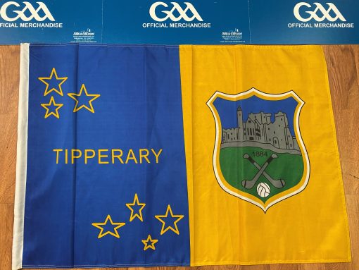 Tipperary GAA Flag (Stars) 3ft x 2ft with stick