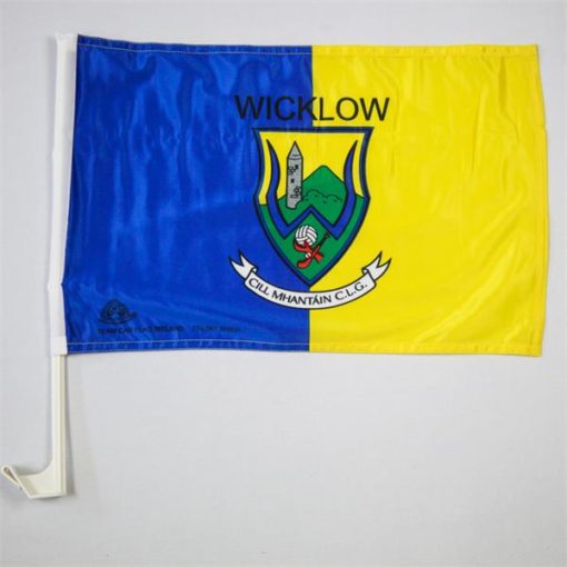 Wicklow GAA Car Flag