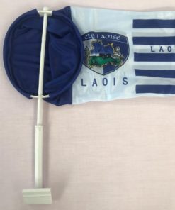 Laois Car Mounted Windsock with Crest