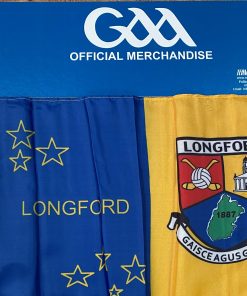 Longford GAA Flag (Stars) 12"x18" with stick