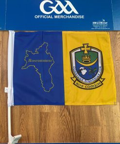 Roscommon GAA Car Flag (Map)
