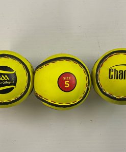 SIZE 5 FLOURESCENT MATCH SLIOTAR (DOZEN)