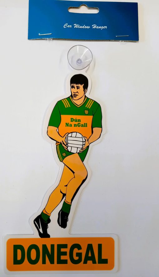 DONEGAL FOOTBALL WINDOW HANGER