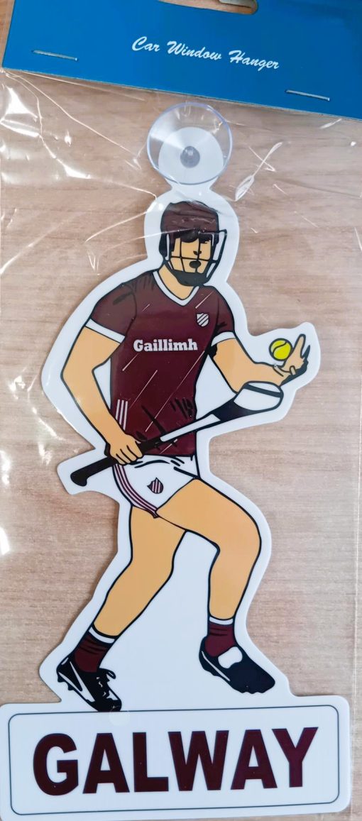 GALWAY HURLING WINDOW HANGER
