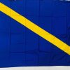 Blue/Gold  Sash 5ft x 3ft
