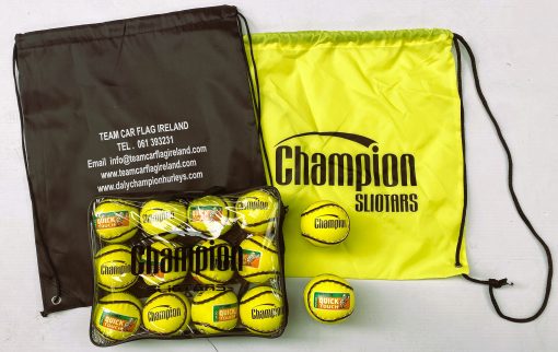 Quick Touch Sliotar (Dozen) - YELLOW