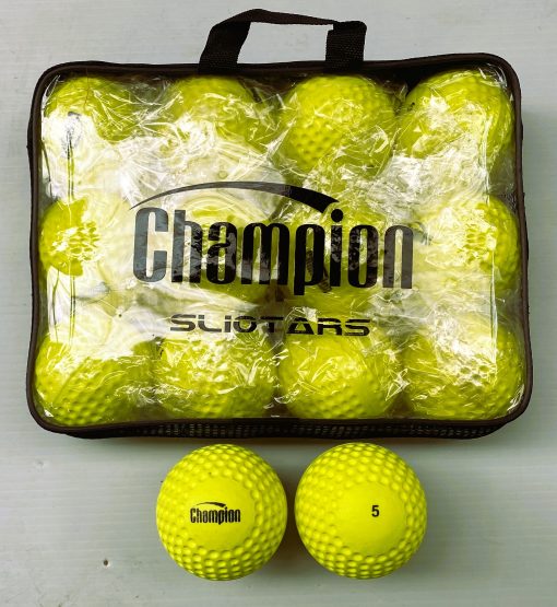Champion Wall Ball (Size 5 - Dozen) YELLOW