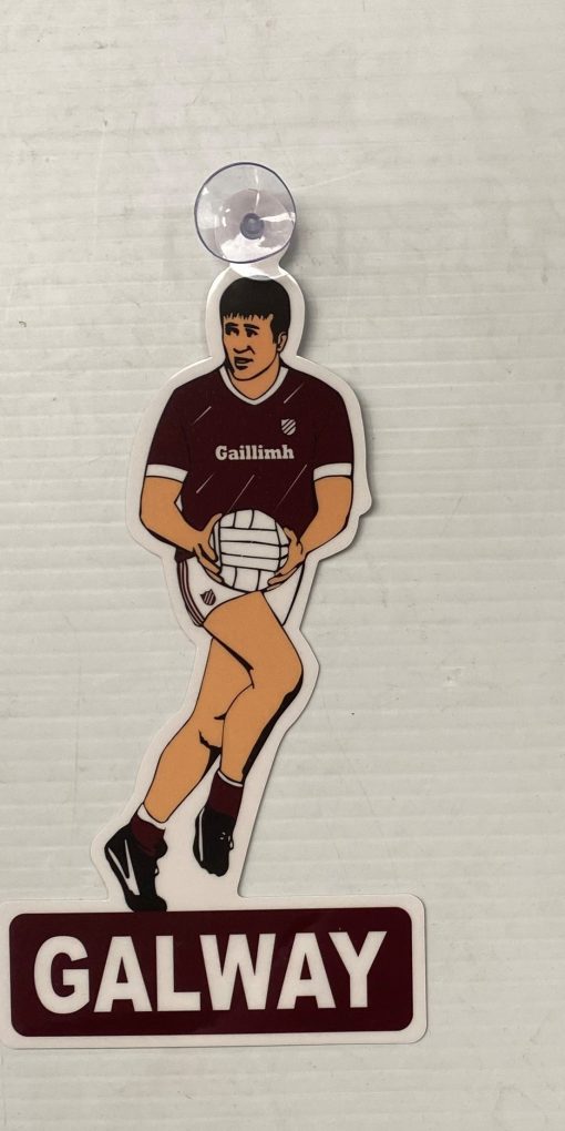 GALWAY FOOTBALL WINDOW HANGER