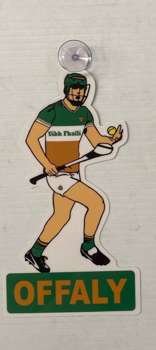 OFFALY HURLER WINDOW HANGER - Image 2