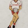 TYRONE FOOTBALL WINDOW HANGER