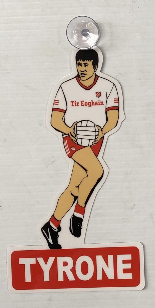 TYRONE FOOTBALL WINDOW HANGER