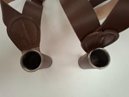 Brown Leather Parade Flag Holster - Image 6